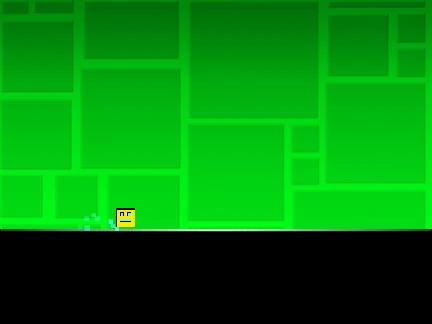 Geometry Dash Happy New Years Mega Collab festive level gameplay