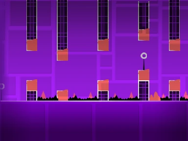 Play Geometry Dash Hard challenging wave levels online free