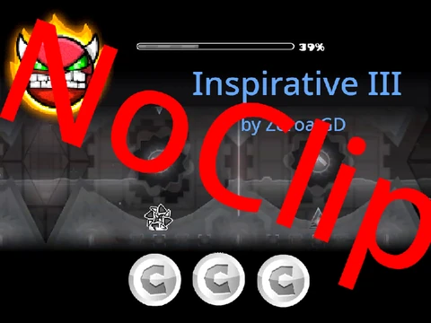 Play Geometry Dash Inspirative III NoClip online