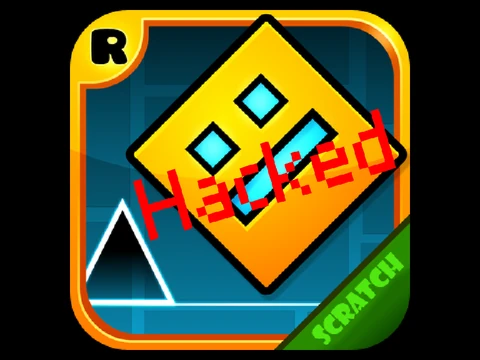 Geometry Dash Invisible Deadlocked Hacked gameplay with invisible obstacles