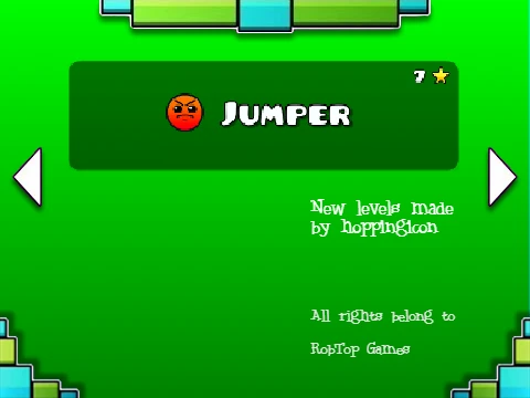 Geometry Dash jumper - pure rhythm jumping online