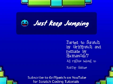 Geometry Dash Just Keep Jumping Remix gameplay