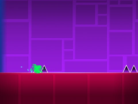 Geometry Dash just keep jumping endless gameplay