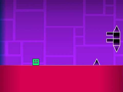 Play Geometry Dash keep jumping and DONT STOP challenge online