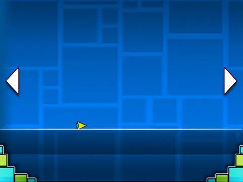 Geometry Dash Level 22 V2 platforming game interface
