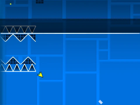 Play Geometry Dash Level 6 Mayhem online
