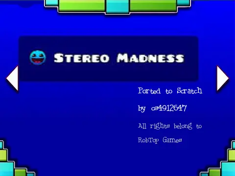Geometry Dash Levels 1-9 Game Logo