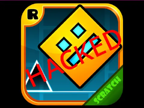 Geometry Dash Levels 9-13 Hacked gameplay showing advanced unlocked levels