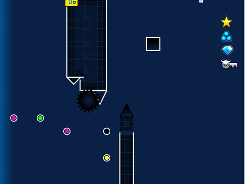 Preview of the Geometry Dash Limbo WIP level