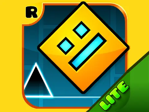Geometry Dash Lite 2.2 WIP Game Logo