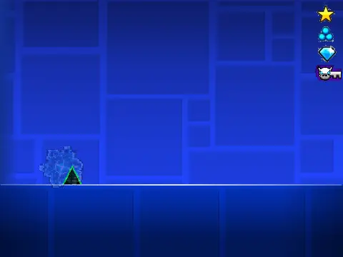 Geometry Dash Lite browser-based rhythm platformer