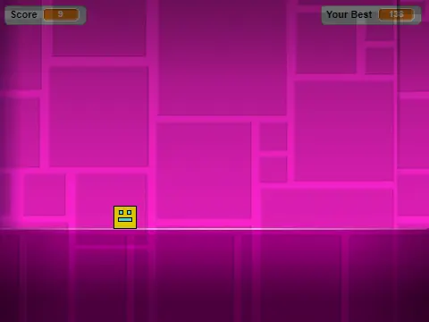 Geometry Dash Lite rhythm-based platformer game cover