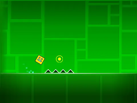 Geometry Dash Lite rhythm platform game icon with colorful geometric design