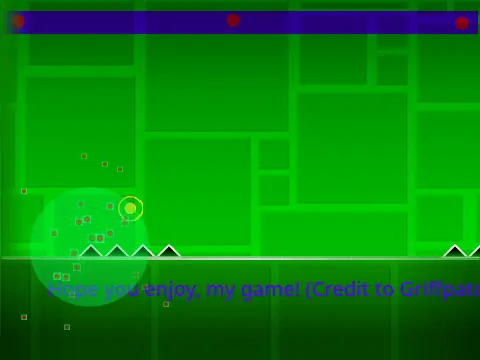 Geometry Dash Lite rhythm platformer game screenshot
