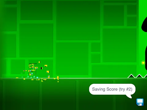 Geometry Dash Lite Broken glitched challenge game
