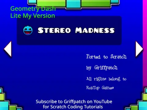 Geometry Dash Lite My Version custom game cover
