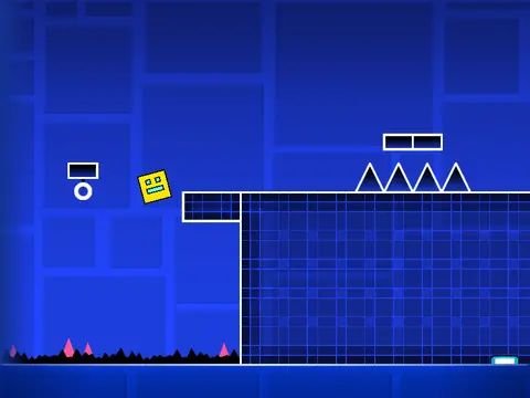 Geometry Dash Lite Subzero rhythm platformer game cover