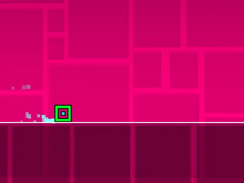 Geometry Dash Lite v1.1 Scratch Edition Remix V2 gameplay screenshot