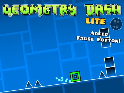 Geometry Dash Lite v1.11 Scratch Edition Remix V2 gameplay visual