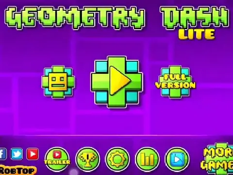 Geometry Dash Lite V1.5 - Optimized Rhythm Game