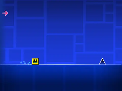 Geometry Dash Lite V1 V3 rhythm platform game cover