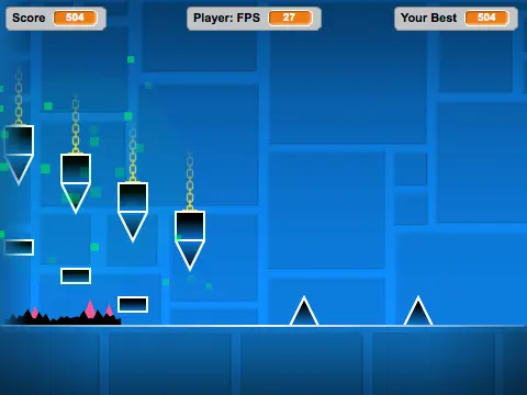 Geometry Dash Lite V5 Logo Cover