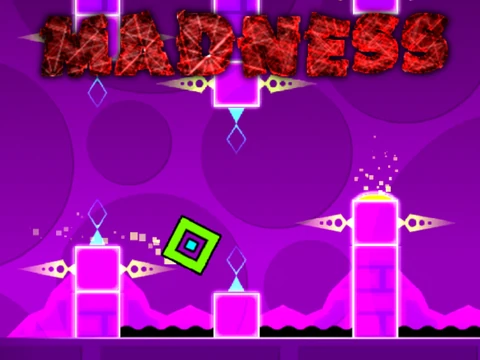 Play Geometry Dash Madness V0.2.30 insane chaos online free