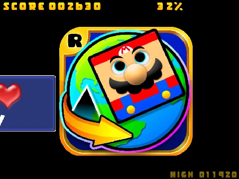 Geometry Dash Mario and BOB crossover game cover