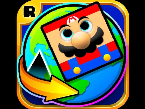 Play Geometry Dash Mario crossover online
