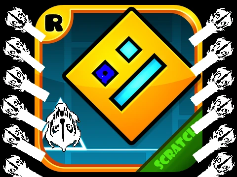 Geometry Dash MegaloSquares Part 1 custom level gameplay