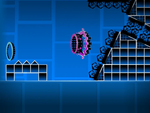 Play Geometry Dash MoNacO VERIFIED online extreme demon