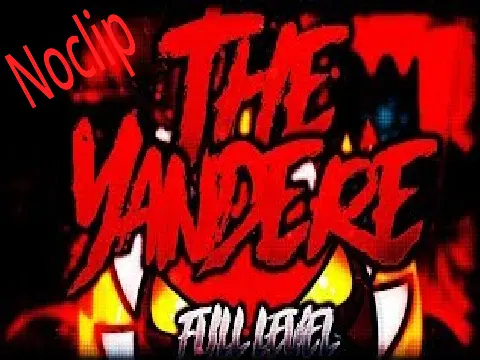 Geometry Dash Noclip The Yandere Game Logo - Level Editor Creation Tool