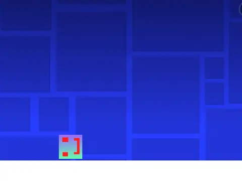 Logo for the second, improved version of Geometry Dash on Scratch