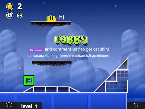 Geometry Dash Online - Music Platformer Challenge