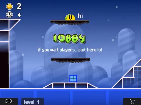 Geometry Dash Online Remix gameplay screenshot