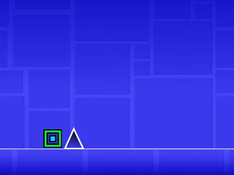 Geometry Dash Online Remix V4 rhythm platformer game cover
