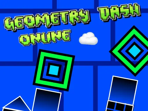 Geometry Dash Online Remix Y7 rhythm platformer game cover