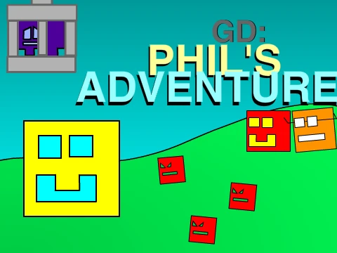 Play Geometry Dash Phil s Adventure online