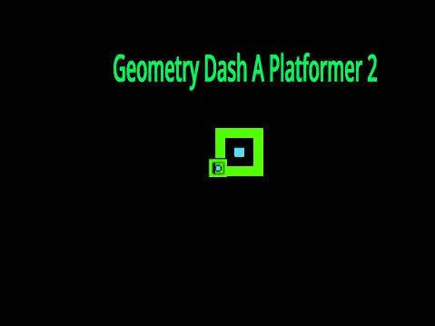 Geometry Dash Platformer 2 Logo Cover