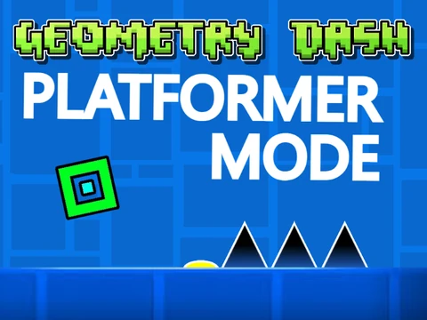 Play Geometry Dash Platformer Mode V2 online for free