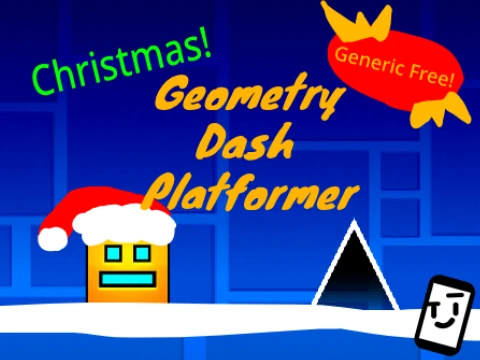 Play Geometry Dash Platformer v2.3 online free on Gosprunki