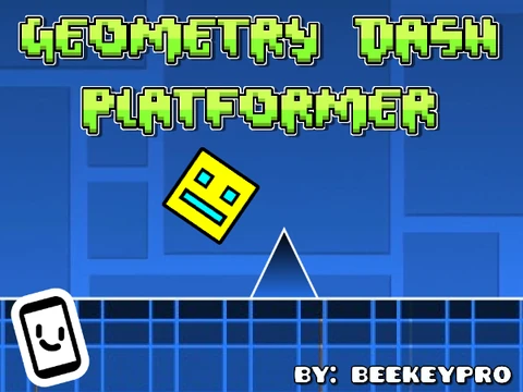 Play Geometry Dash Platformer v8 online free on Gosprunki