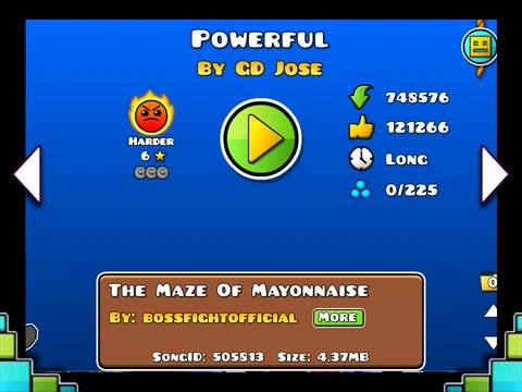 Geometry Dash Powerful NoClip invincibility gameplay