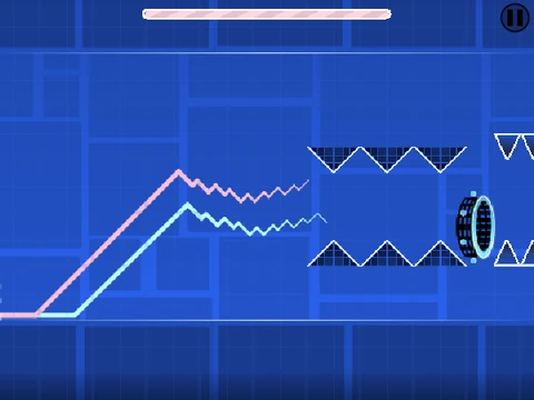 Play Geometry Dash Revamped with Black Orbs new mechanics