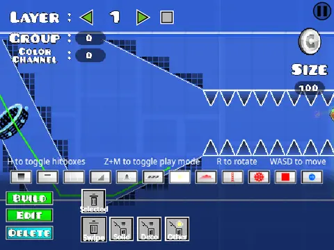 Geometry Dash Revamped The Toss enhanced level editor gameplay