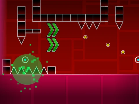 Play nerfed Sakupen Circles Geometry Dash level
