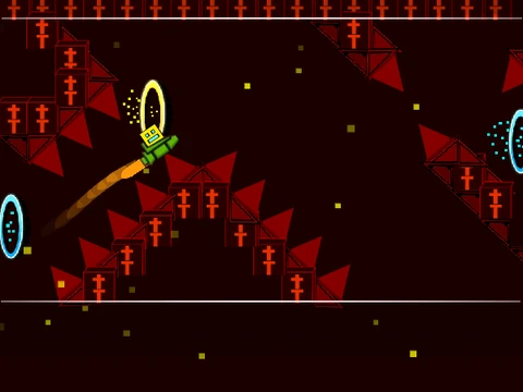 Gameplay of Geometry Dash Sakupen Circles Extreme Demon