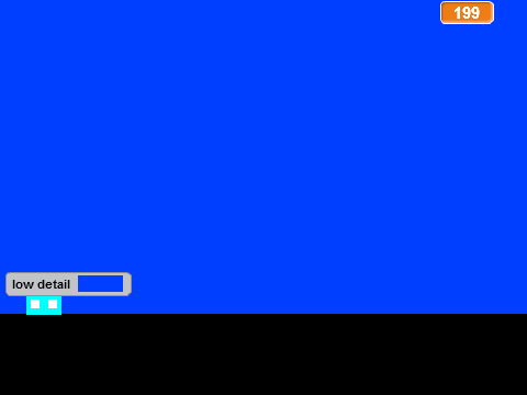 Geometry Dash Scratch 2 Fixed rhythm platformer game cover