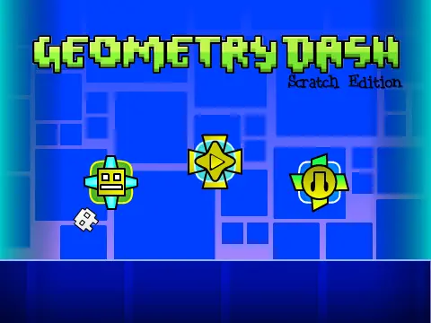 Geometry Dash Scratch Edition All Music rhythm game cover