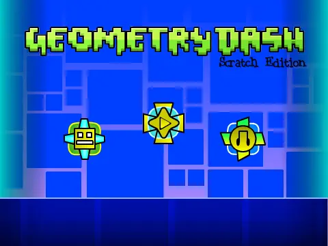 Geometry Dash Scratch Edition by Robqu PL Platformer Cover